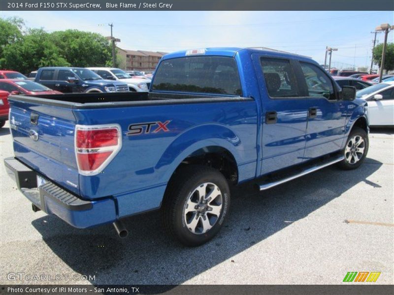 Blue Flame / Steel Grey 2014 Ford F150 STX SuperCrew