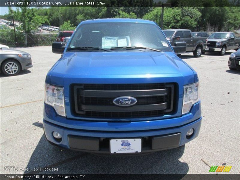 Blue Flame / Steel Grey 2014 Ford F150 STX SuperCrew