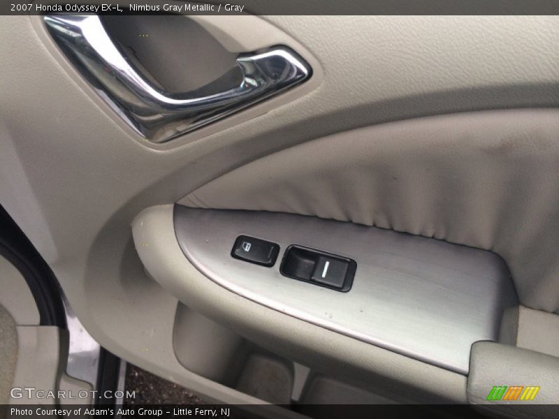 Nimbus Gray Metallic / Gray 2007 Honda Odyssey EX-L