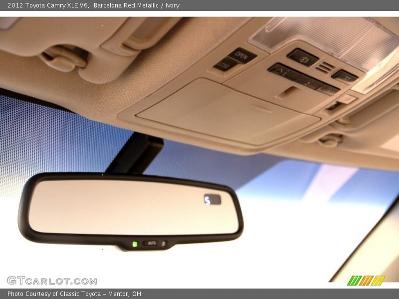 Barcelona Red Metallic / Ivory 2012 Toyota Camry XLE V6