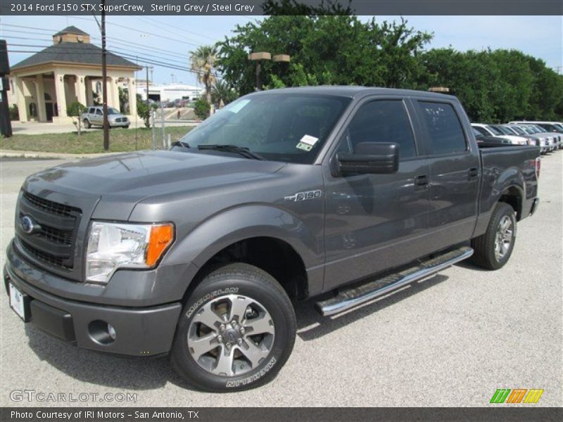 Sterling Grey / Steel Grey 2014 Ford F150 STX SuperCrew