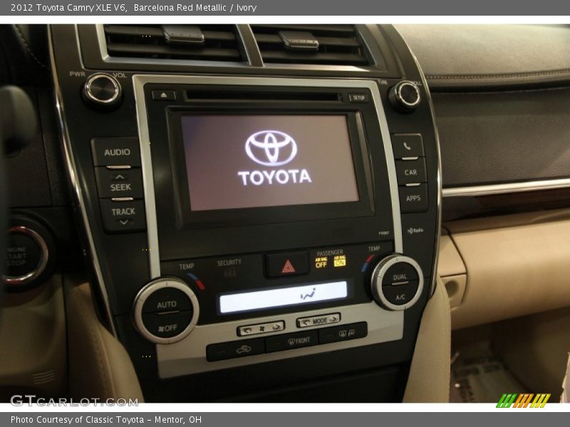 Barcelona Red Metallic / Ivory 2012 Toyota Camry XLE V6