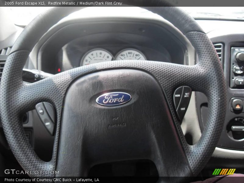 Redfire Metallic / Medium/Dark Flint Grey 2005 Ford Escape XLS