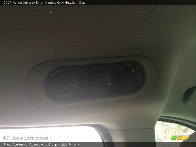 Nimbus Gray Metallic / Gray 2007 Honda Odyssey EX-L