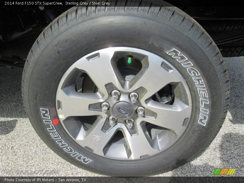 Sterling Grey / Steel Grey 2014 Ford F150 STX SuperCrew
