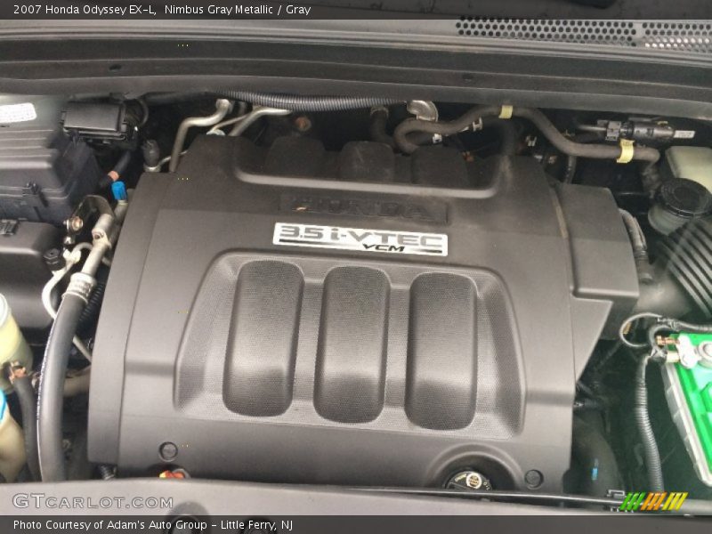 Nimbus Gray Metallic / Gray 2007 Honda Odyssey EX-L