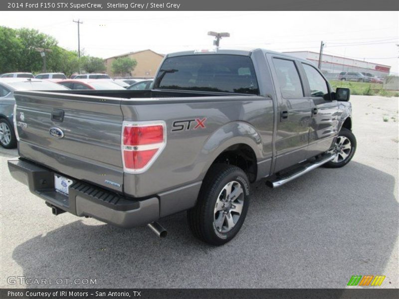 Sterling Grey / Steel Grey 2014 Ford F150 STX SuperCrew