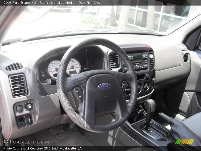 Redfire Metallic / Medium/Dark Flint Grey 2005 Ford Escape XLS