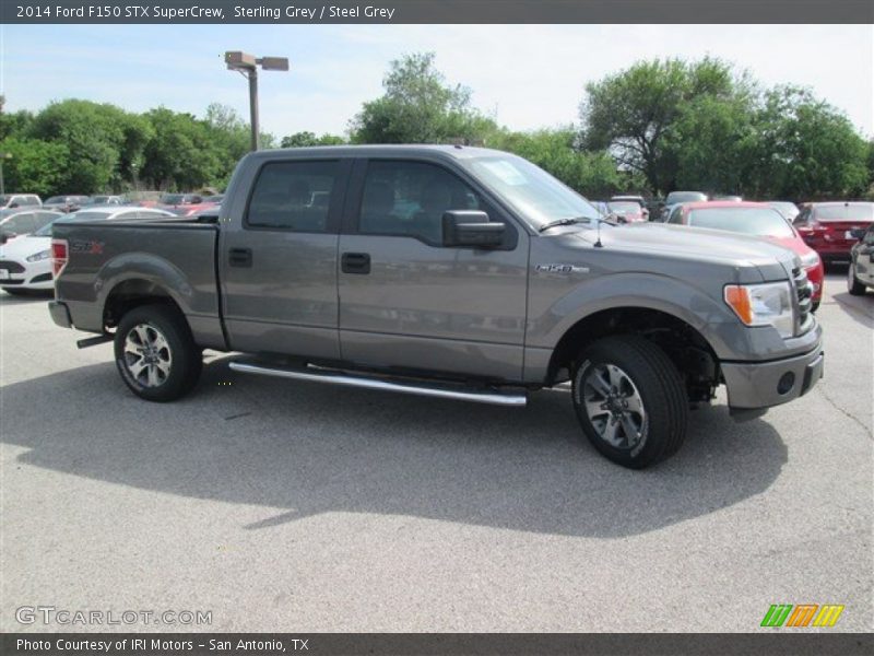 Sterling Grey / Steel Grey 2014 Ford F150 STX SuperCrew