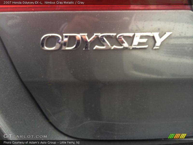 Nimbus Gray Metallic / Gray 2007 Honda Odyssey EX-L