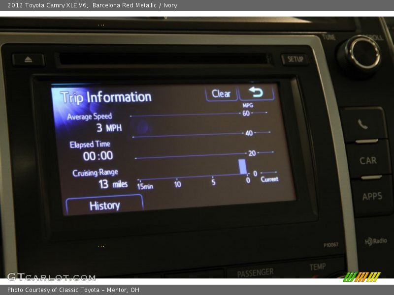 Barcelona Red Metallic / Ivory 2012 Toyota Camry XLE V6
