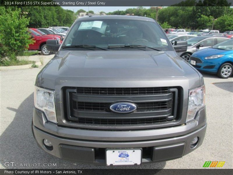 Sterling Grey / Steel Grey 2014 Ford F150 STX SuperCrew