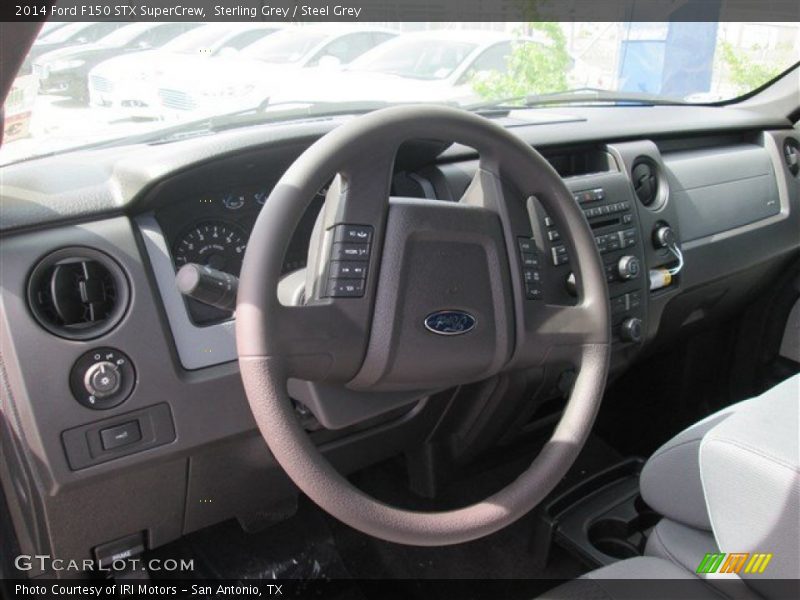 Sterling Grey / Steel Grey 2014 Ford F150 STX SuperCrew