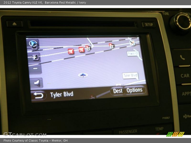 Barcelona Red Metallic / Ivory 2012 Toyota Camry XLE V6