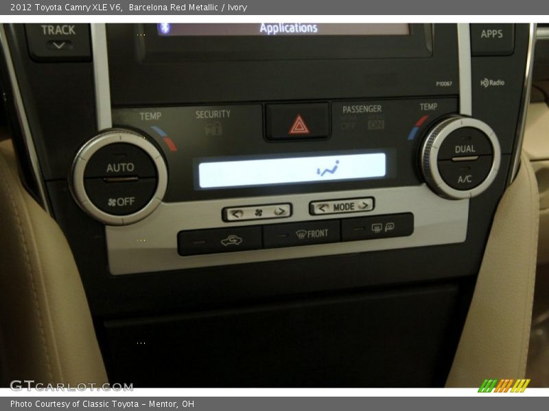 Barcelona Red Metallic / Ivory 2012 Toyota Camry XLE V6