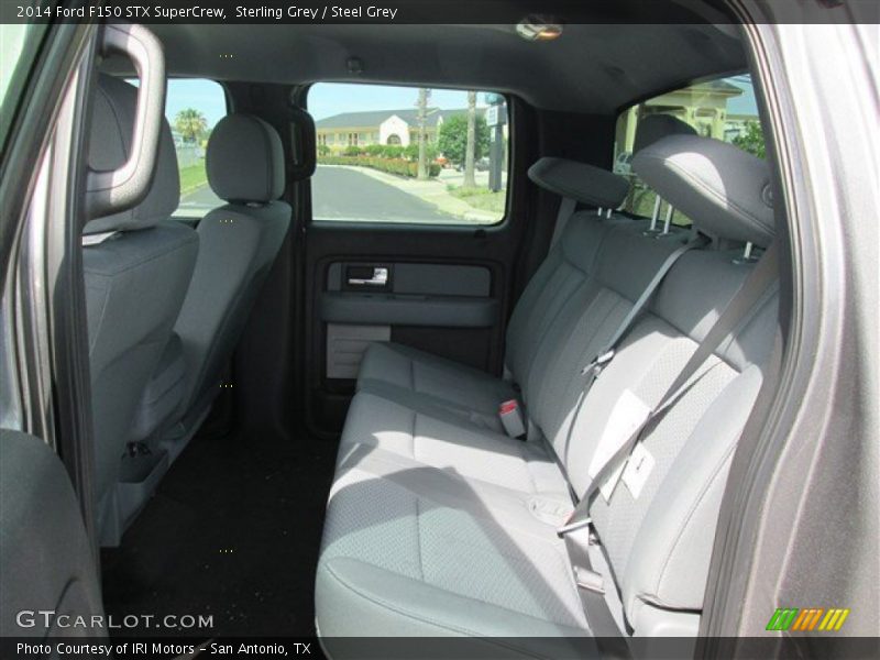 Sterling Grey / Steel Grey 2014 Ford F150 STX SuperCrew