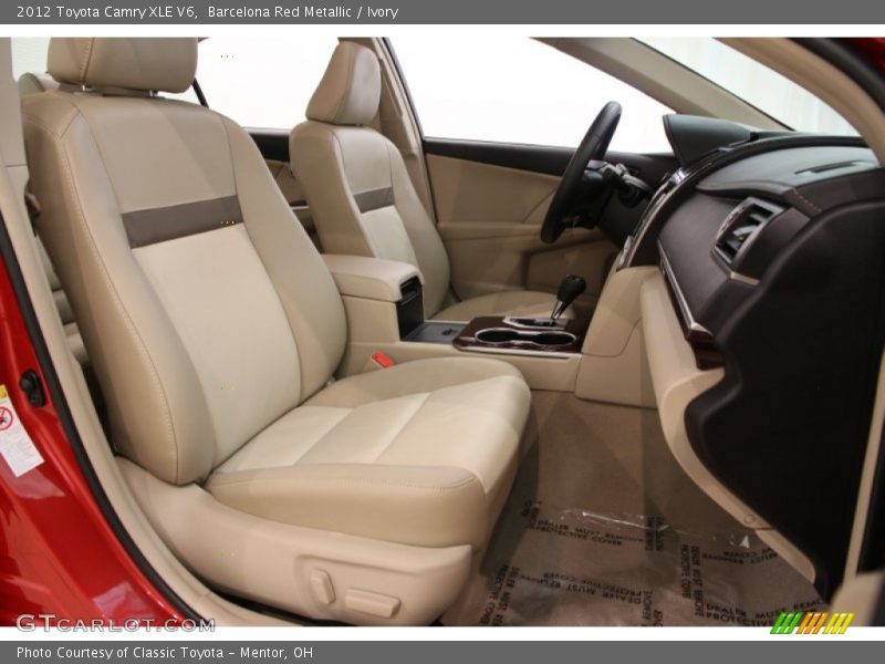 Barcelona Red Metallic / Ivory 2012 Toyota Camry XLE V6