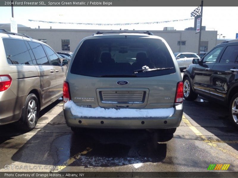 Spruce Green Metallic / Pebble Beige 2004 Ford Freestar SEL