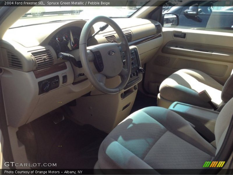 Spruce Green Metallic / Pebble Beige 2004 Ford Freestar SEL