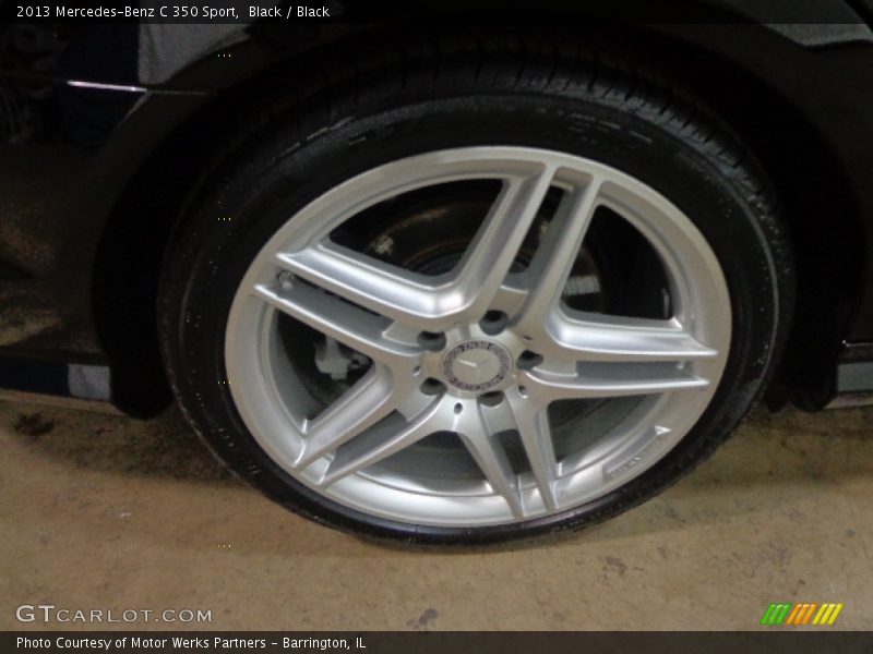 Black / Black 2013 Mercedes-Benz C 350 Sport