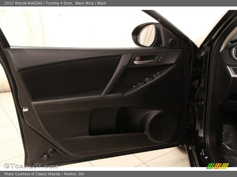 Black Mica / Black 2012 Mazda MAZDA3 i Touring 4 Door