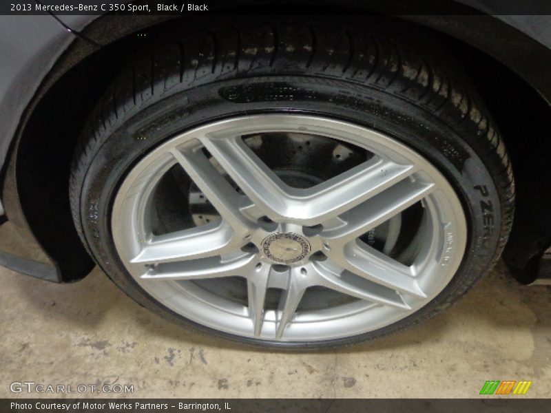 Black / Black 2013 Mercedes-Benz C 350 Sport