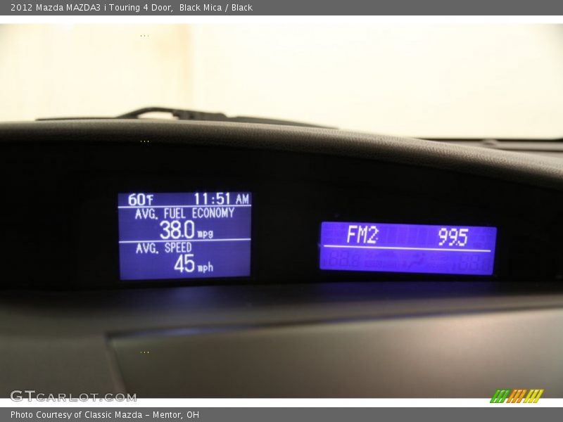 Black Mica / Black 2012 Mazda MAZDA3 i Touring 4 Door