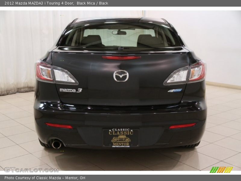 Black Mica / Black 2012 Mazda MAZDA3 i Touring 4 Door