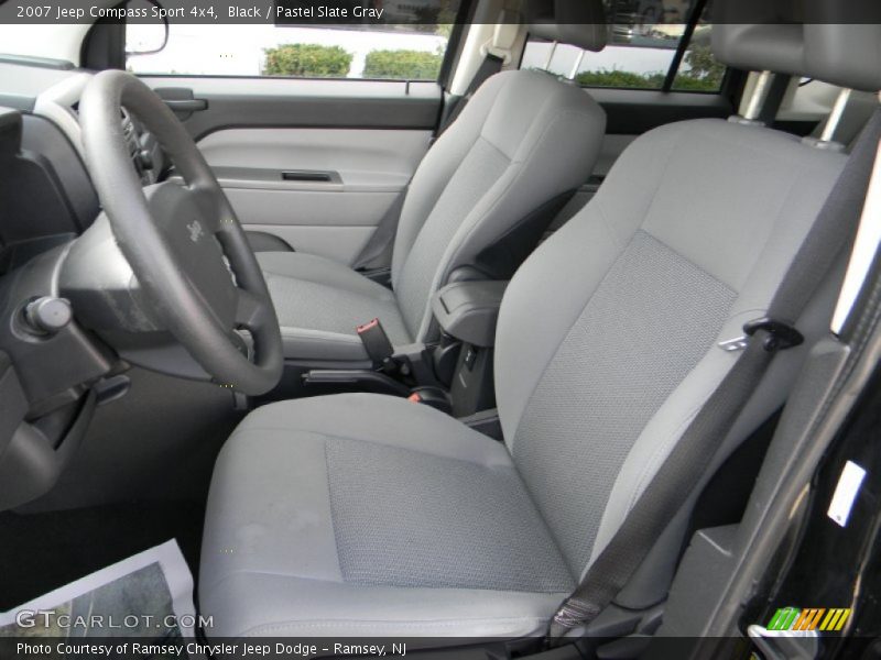 Black / Pastel Slate Gray 2007 Jeep Compass Sport 4x4