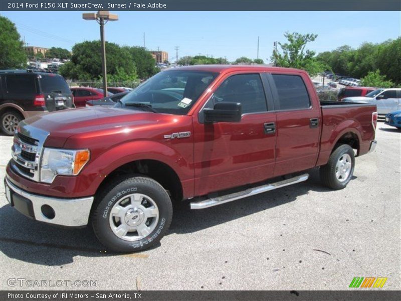 Sunset / Pale Adobe 2014 Ford F150 XLT SuperCrew