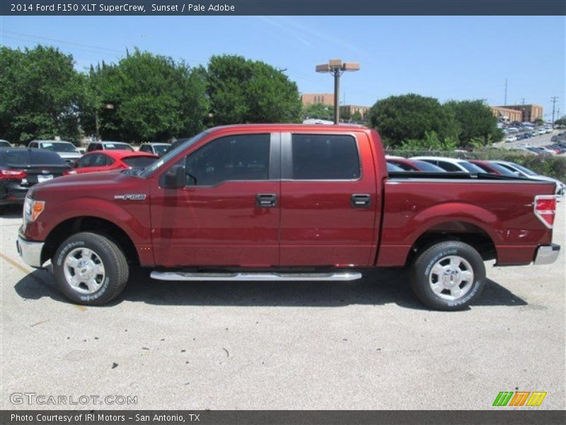 Sunset / Pale Adobe 2014 Ford F150 XLT SuperCrew