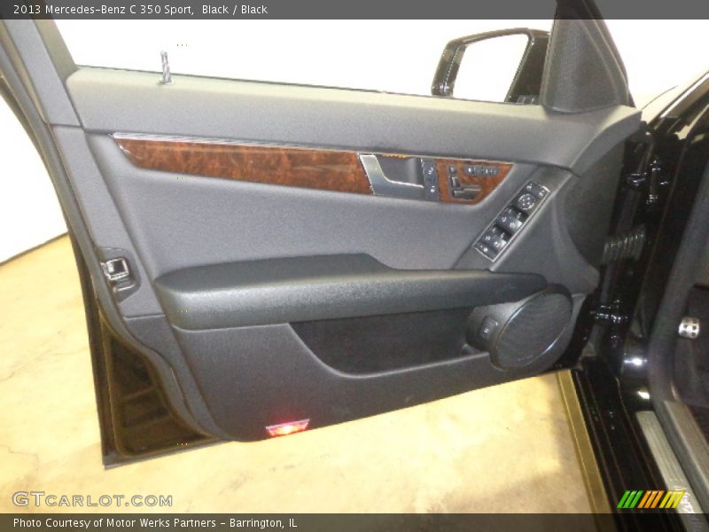 Black / Black 2013 Mercedes-Benz C 350 Sport