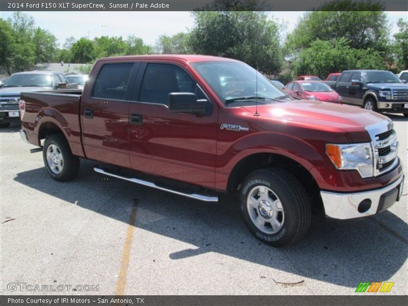 Sunset / Pale Adobe 2014 Ford F150 XLT SuperCrew