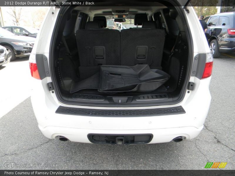 Stone White / Black 2012 Dodge Durango R/T AWD