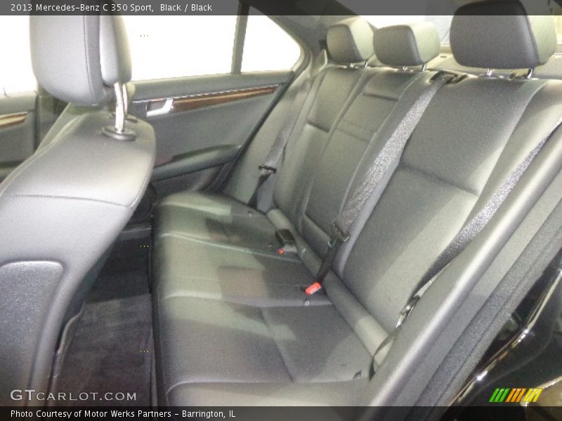 Black / Black 2013 Mercedes-Benz C 350 Sport
