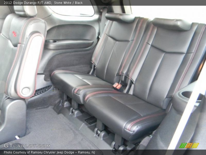 Stone White / Black 2012 Dodge Durango R/T AWD