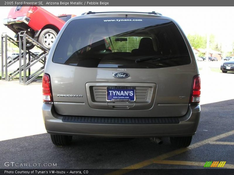 Arizona Beige Metallic / Pebble Beige 2005 Ford Freestar SE