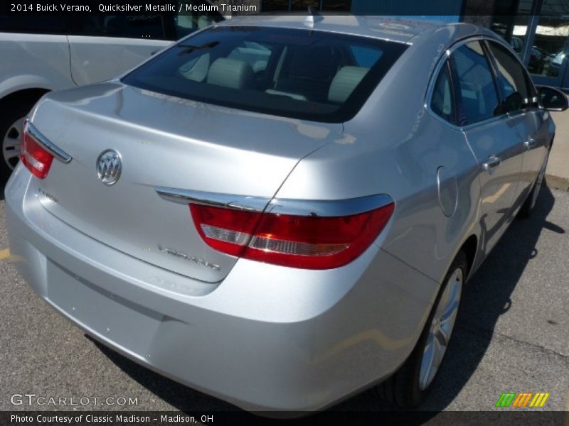 Quicksilver Metallic / Medium Titanium 2014 Buick Verano