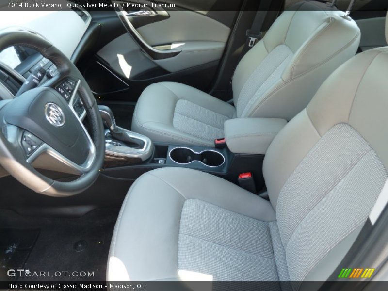 Quicksilver Metallic / Medium Titanium 2014 Buick Verano