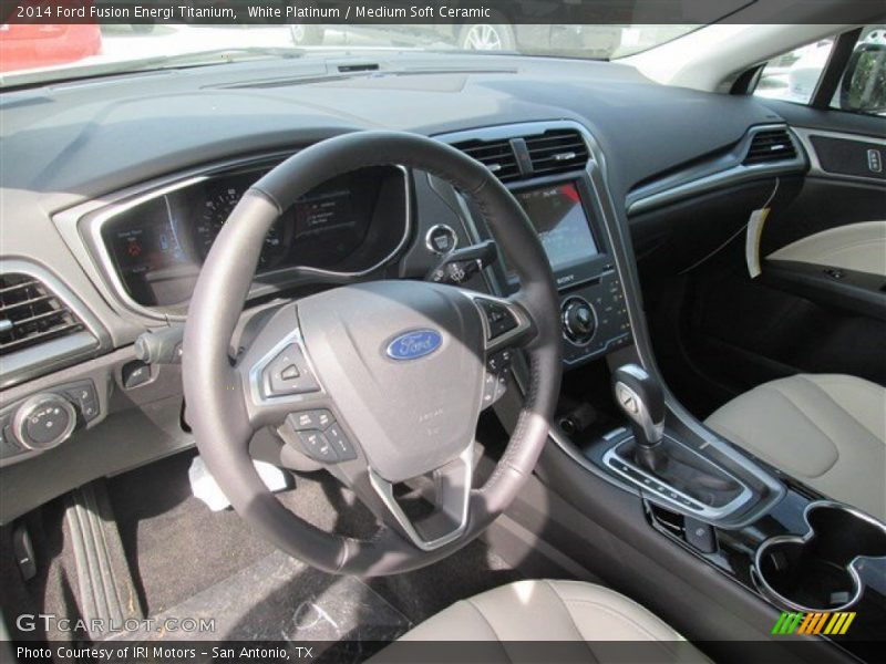 Dashboard of 2014 Fusion Energi Titanium