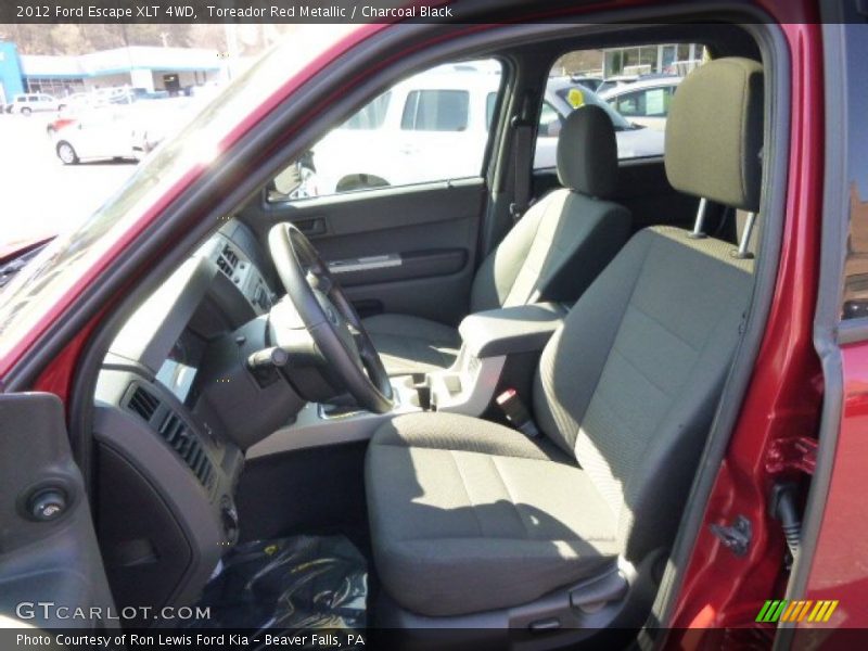 Toreador Red Metallic / Charcoal Black 2012 Ford Escape XLT 4WD