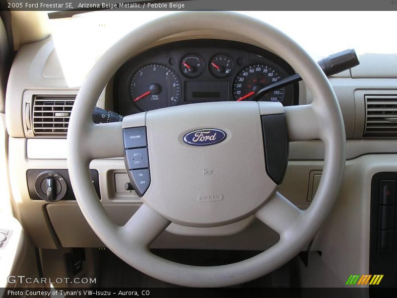 Arizona Beige Metallic / Pebble Beige 2005 Ford Freestar SE