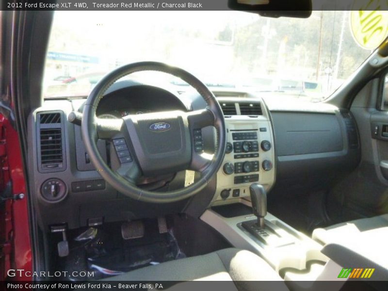 Toreador Red Metallic / Charcoal Black 2012 Ford Escape XLT 4WD