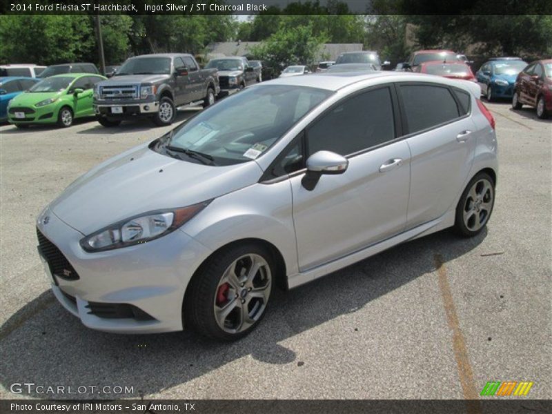 Ingot Silver / ST Charcoal Black 2014 Ford Fiesta ST Hatchback
