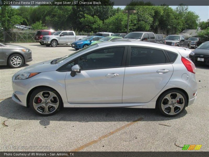 Ingot Silver / ST Charcoal Black 2014 Ford Fiesta ST Hatchback
