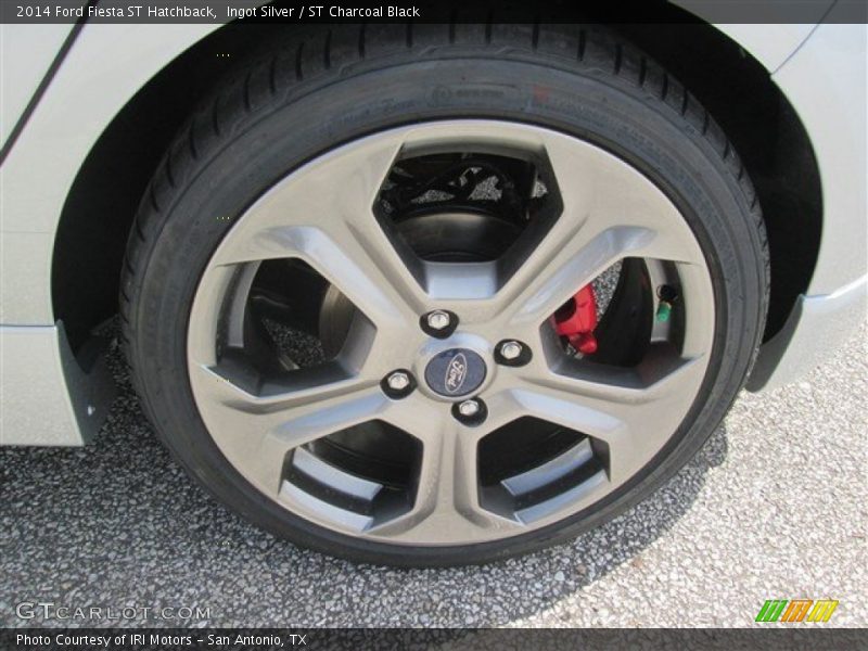 Ingot Silver / ST Charcoal Black 2014 Ford Fiesta ST Hatchback