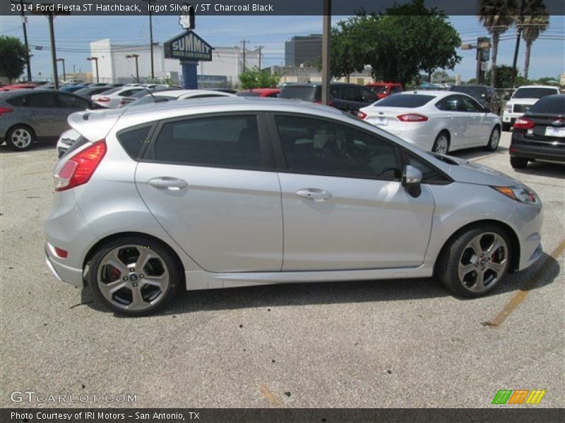 Ingot Silver / ST Charcoal Black 2014 Ford Fiesta ST Hatchback