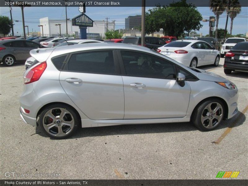 Ingot Silver / ST Charcoal Black 2014 Ford Fiesta ST Hatchback