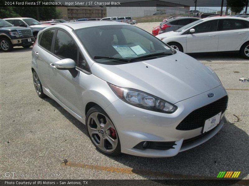 Ingot Silver / ST Charcoal Black 2014 Ford Fiesta ST Hatchback