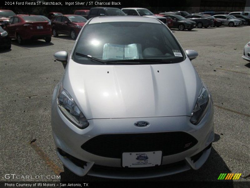 Ingot Silver / ST Charcoal Black 2014 Ford Fiesta ST Hatchback